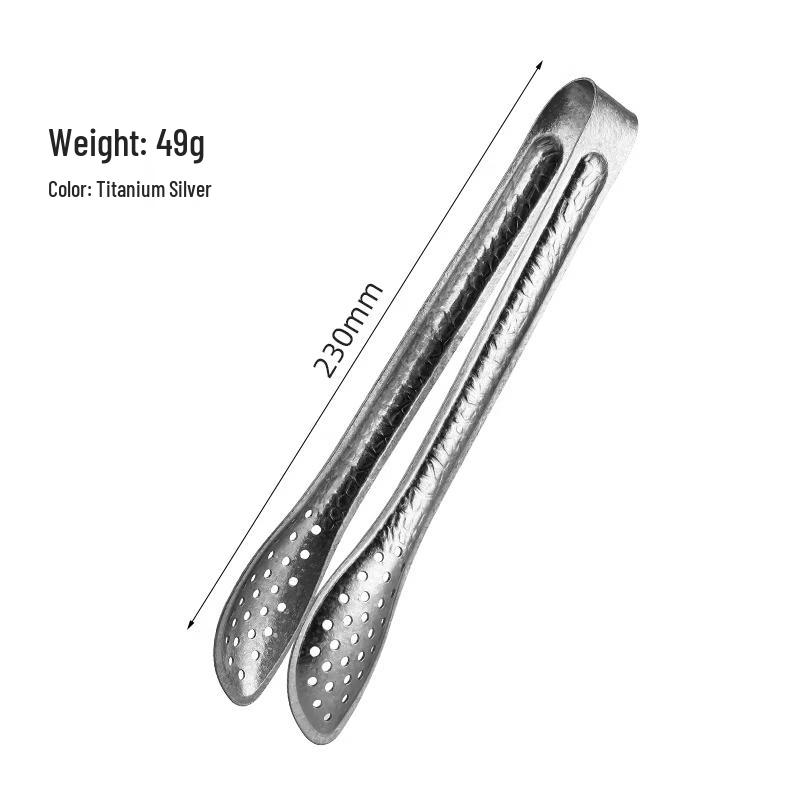 Titanium Serving Tongs