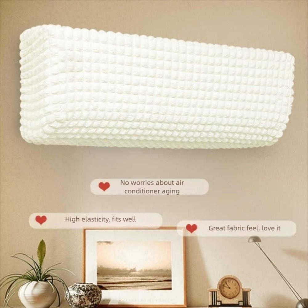 Solid Color Air Conditioner Dust Cover Wall Mounted Air Conditioner Elastic Fabric Air Conditioner Dustproof Protector