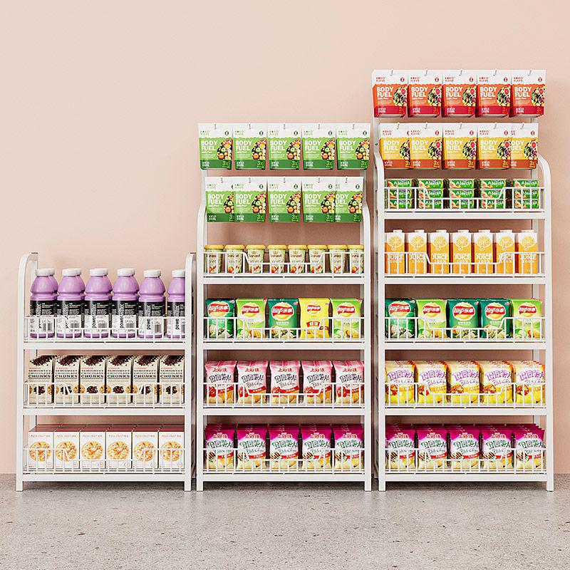 Multi-layer Snack & Drink Display Stand for Checkout Counters and Toy Shelves