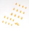 Lemon Soda Summer Wearable False Nails Art Stickers