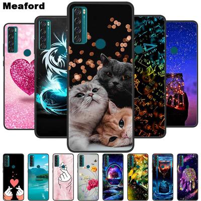 For TCL 20 SE Case 205 Soft Silicone Cool Cartoon Case For TCL 20B 6159K Back Cover for TCL 20 R 5G 20SE Cases Fashion TPU Funda