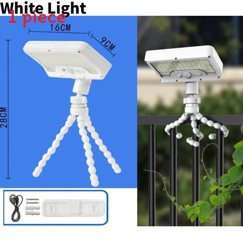 

Clip Octopus Shaped Solar Light Outdoor Lamp Courtyards Wall Waterproof Lamps White Light