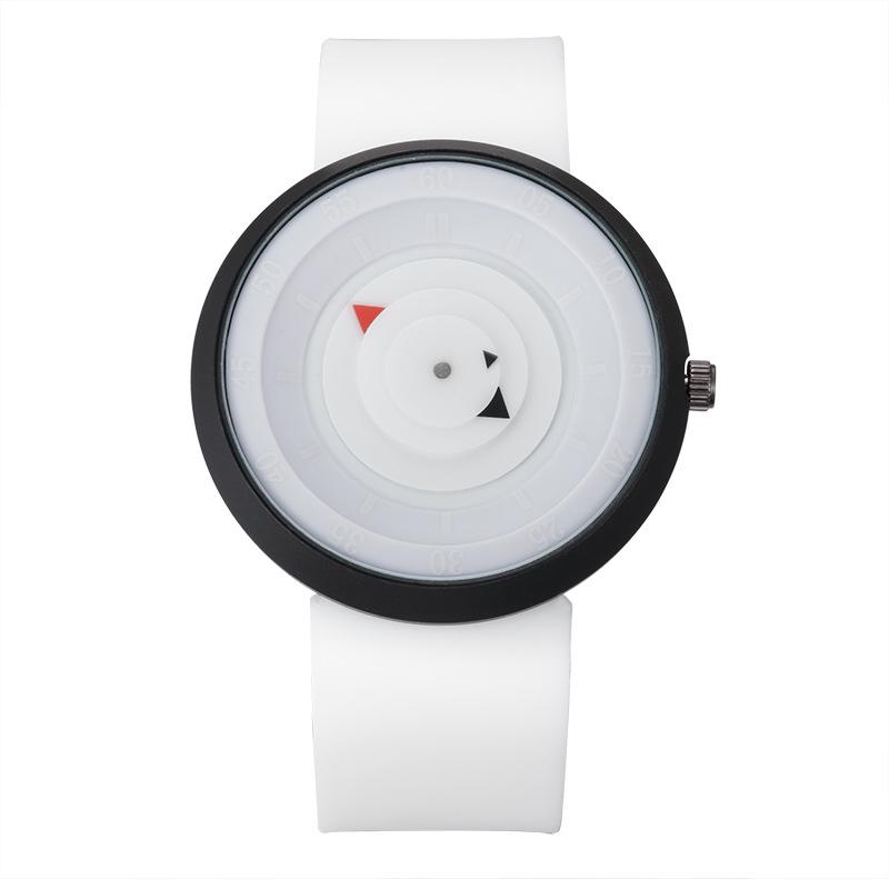 

UTHAI CE57 Fashion Trend Women s Watch Simple Creative Men s Watch Personality Sports Couple Watch Silicone Quartz Watch