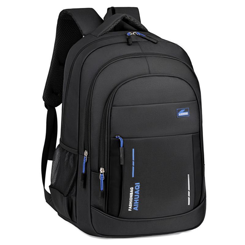 Men's Backpack Oxford Waterproof Backpack Business Computer Bag Leisure Travel Backpack High School Student Backpack
