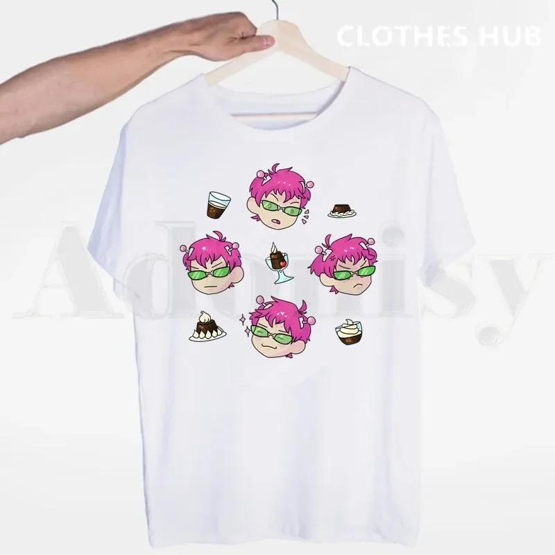 The Disastrous Life Of Saiki K Kusuo No Psi Nan Tshirts  Unisex Fashion Summer T-shirts Tshirt Top Tees Streetwear Harajuku Funny Shirt