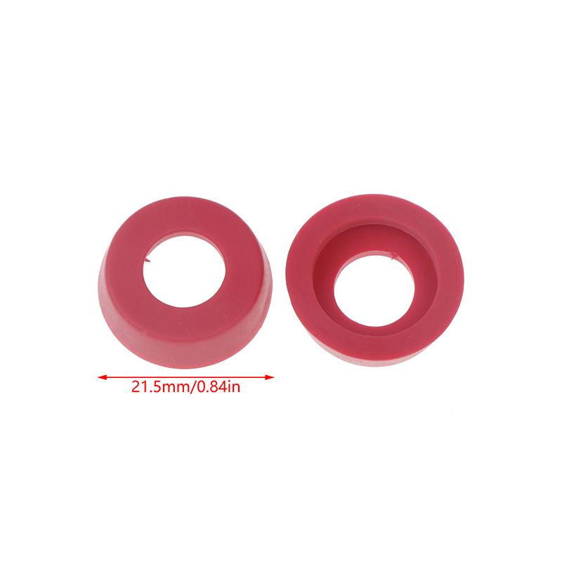 2Pcs Billiard Cue Bottom Pool Cue Block End Wear Resistant Replacement Practical Billiard End Connected Extension Protection Pad
