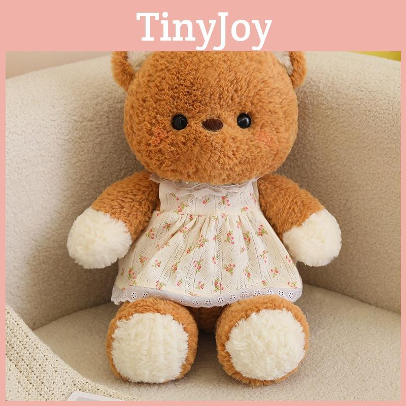 Bear Teddy Clothed Plush Toy Cartoon Stuffed Animal Doll Kids Gift Birthday