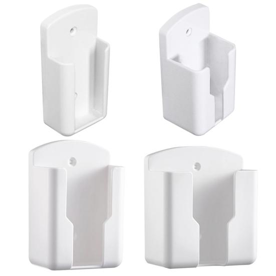 Storage Box Punch-free Bottom Charging Mouth Plastic Self-adhesive Wall-mounted Remote Control Bracket