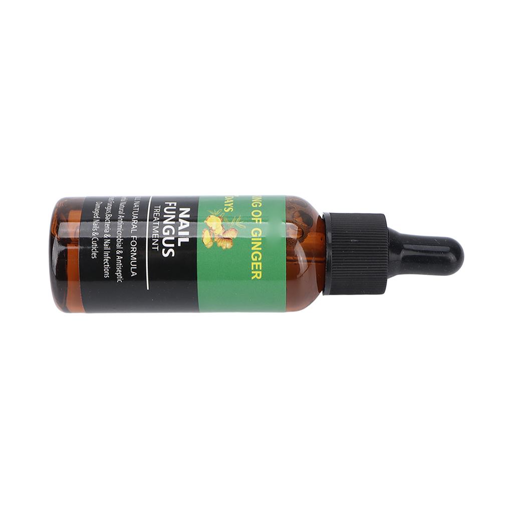 Herb Ginger Fingernail Toenail Repairing Liquid Nail Care Oil for Brittle Crack Toenail 50ml