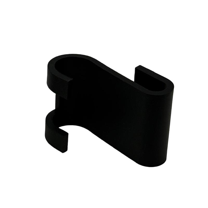 Bathroom Water Stain Remover: No-Drill Adhesive Glass & Mirror Scraper with Hook Storage