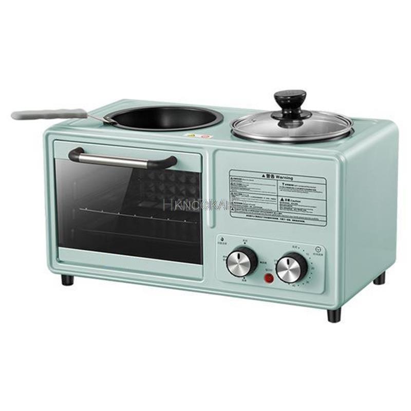 New Three-In-One Four-In-One Breakfast Maker Multi-Function Electric Oven Bread Pizza And Cake Maker Toaster Oven