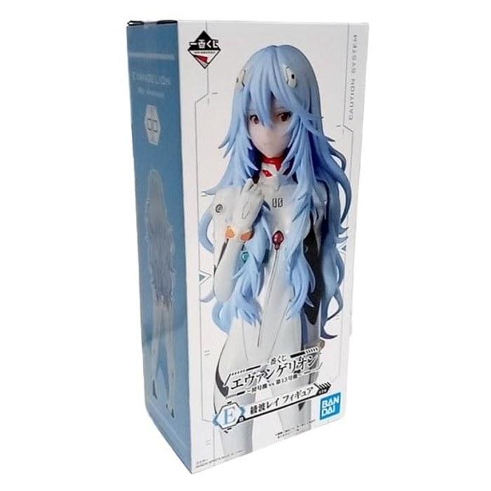 Banpresto Evangelion First vs. 13th Unit Prize E Rei Ayanami Figure White 21cm