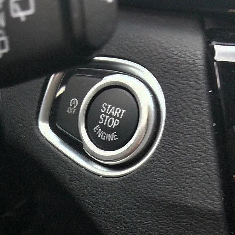 Car Engine Start Stop Ignition Key Ring Decorative Covers Accessories For BMW 1 2 3 4 Series F30 F31 F20 F21 F22 F45 F32 X1 F48