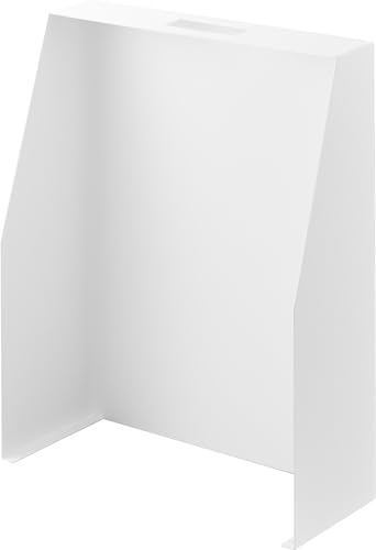 Yamazaki Tower Concealed Storage Stand, White, W35.1 x D14.5 x H45.1cm, 1407