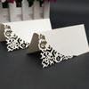 10pcs Laser Cut Wedding Table Place Cards Blank Seating Number Card Tent Cards  Wedding Anniversary