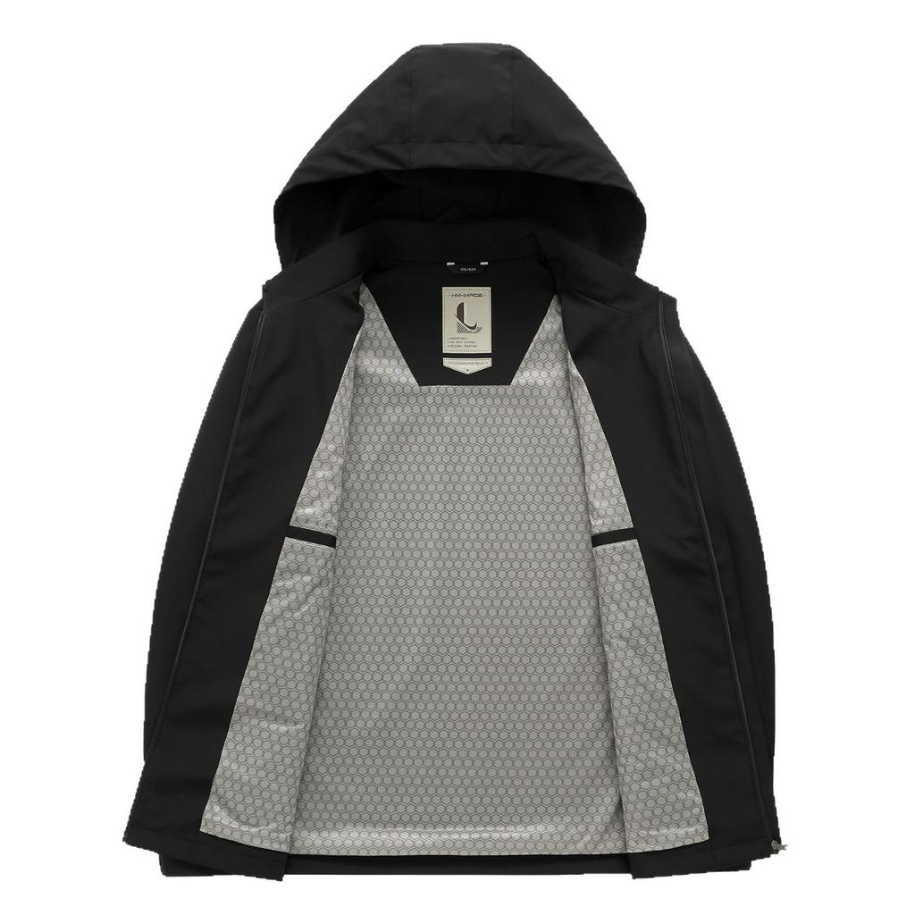 Hooded Short Jacket Top Men's Spring and Autumn New Casual Coat