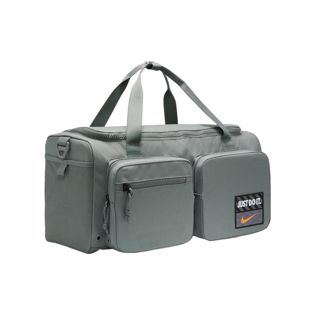Nike Sports Leisure Zipper Fabric Fitness Travel Shoulder Crossbody Tote Bag Unisex bags Smoke-Gray DQ5199-084