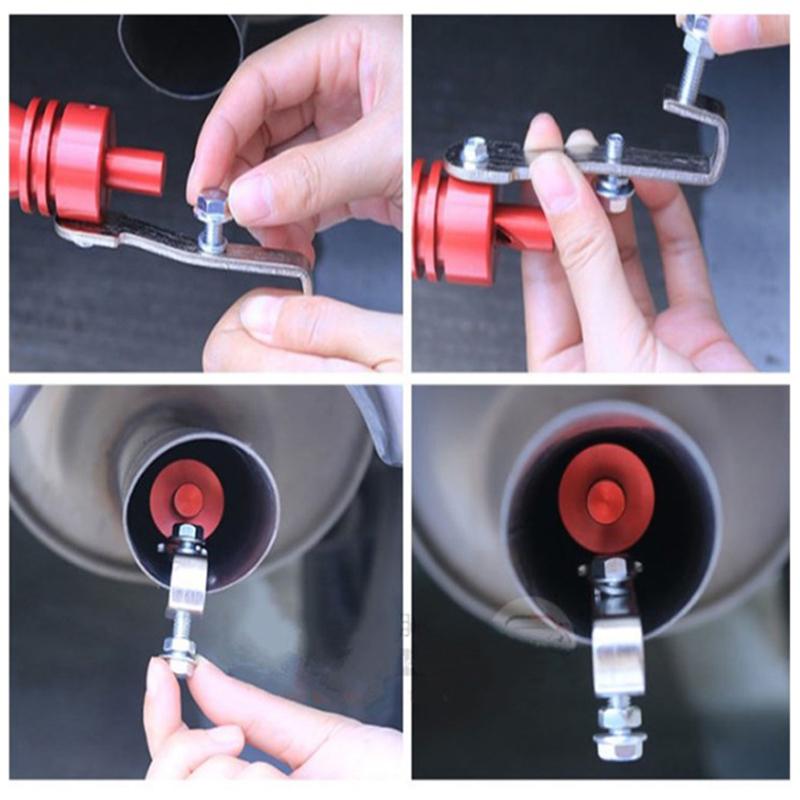 Dispositivo universal de reequipamento para carros Sistemas de escapamento Simulador de turbo Ponta do silenciador de som Mini Cooper Bocal do silenciador Acessórios para carros