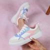 White Shoes Fashion Board Shoes for Women Fashion Casual Walking Shoes Men Leisure Sneakers PU Leather Trainers Waterproof