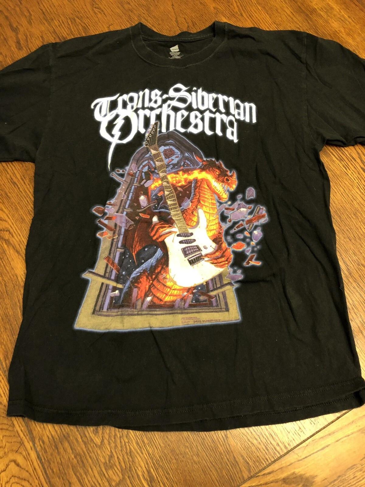 Vintage Trans Siberian Orchestra Winter Tour 2012 Shirt UR027 FREE SHIPPING XL