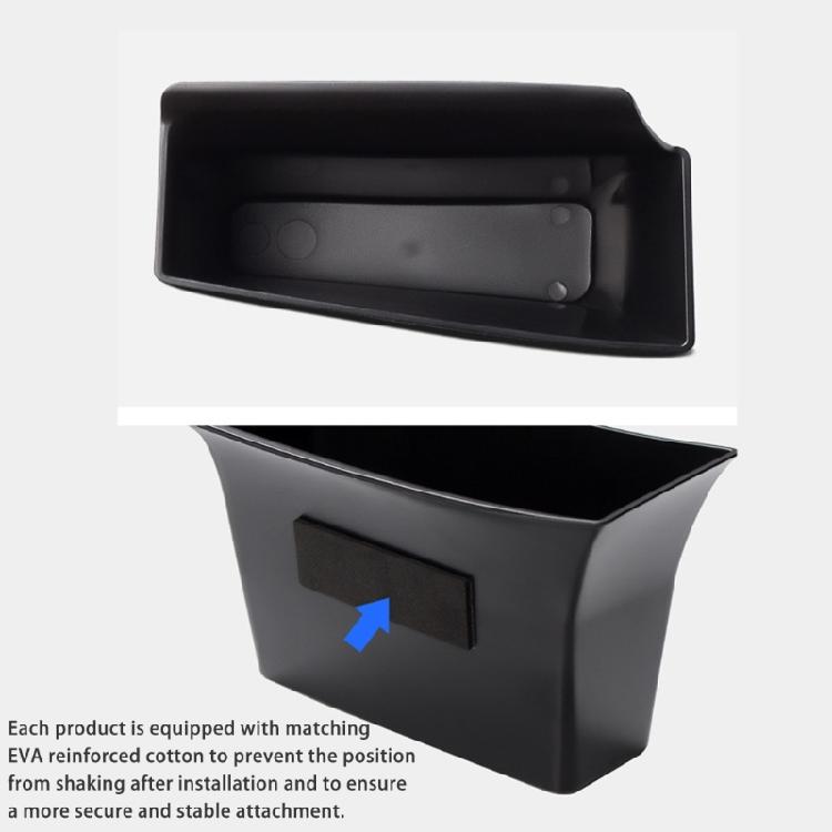 Automobile Side Panel Organizers Convenient Vehicle Door Pocket Expansion Pair for Auto CX30 Left Hand Drive Version