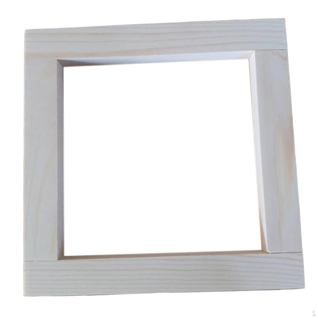 Keilrahmen für Nadelspitzleinen-Spleißen Stickrahmen Heim Sofa Seite,