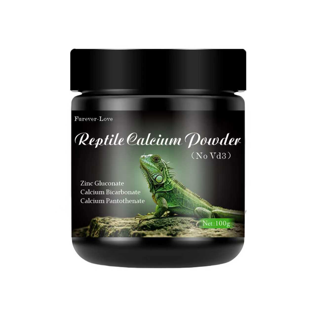 

Кальциевый порошок для рептилий – Без D3 | Идеально для ящериц и гекконов | Пищевая добавка Calcium Powder without D3