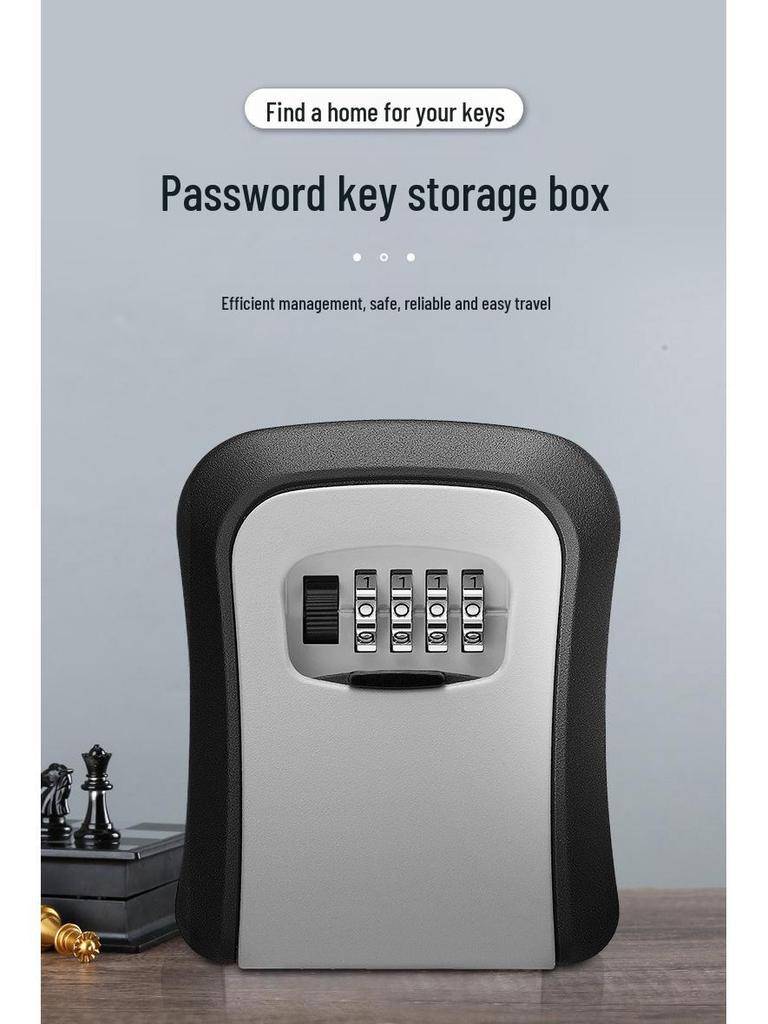 Anti-Theft Key Lock Box for Home and Office