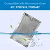 Air Filter Replacement,Microwave Grease Vent Filter for GE Model WB06X10359 and WB06X10309 (Size is 7.64x5.12x0.16 Inches 1-Pack) MAF-04
