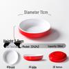A5 Melamine Imitation Porcelain Small Steamed Vegetable Bowl, Round Plastic Tableware.