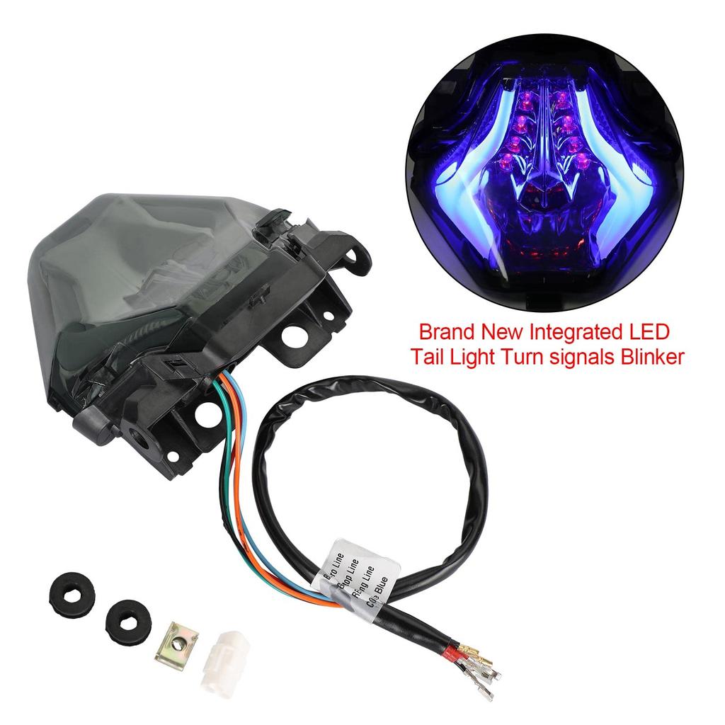 Bruce & Shark Bremslicht Rücklicht Integriertes Rücklicht Blinker Kompatibel