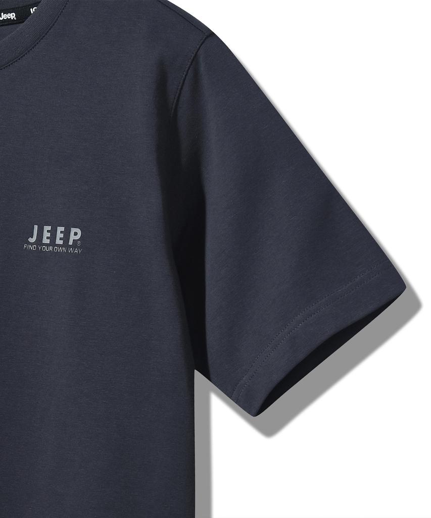 JEEP [2Pack] 190G Single Airgram Muscle Fit Short Sleeve T-Shirt (Jq5Tsu152Bk)