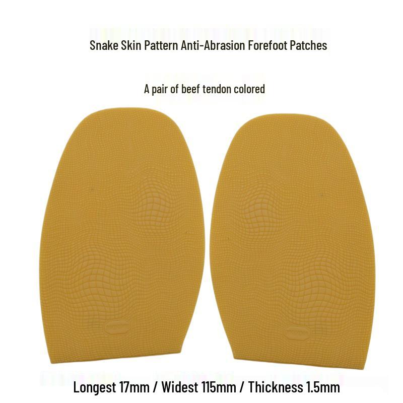 Forefoot and Heel Repair Anti-Slip Leather Patch for Shoes