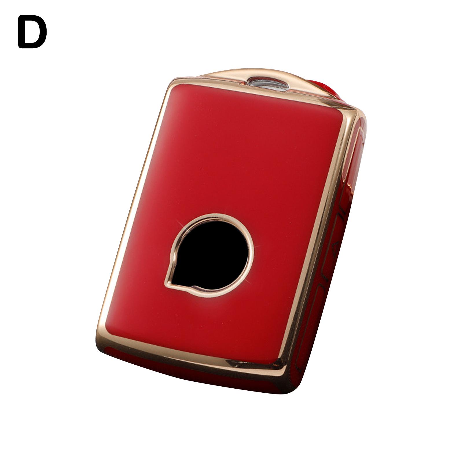 

Чехол для автомобильного ключа для Volvo XC40 XC60 S90 XC90 V90 Polestar 1 2 C30 2019 2020 брелок сигнализация автомобильный пульт дистанционного управления аксессуары красный