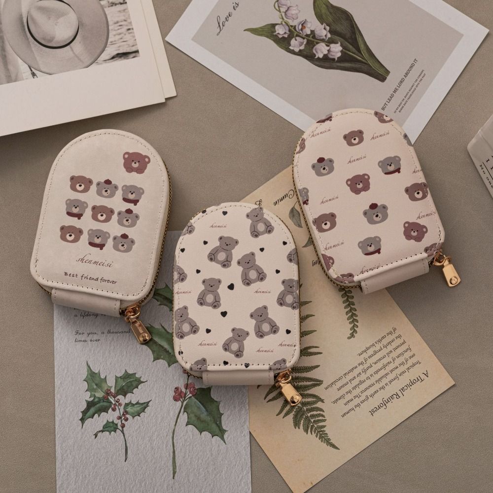 

Multi-slot Card Bag Zipper ID Card Holder High Quality Coin Purse 02