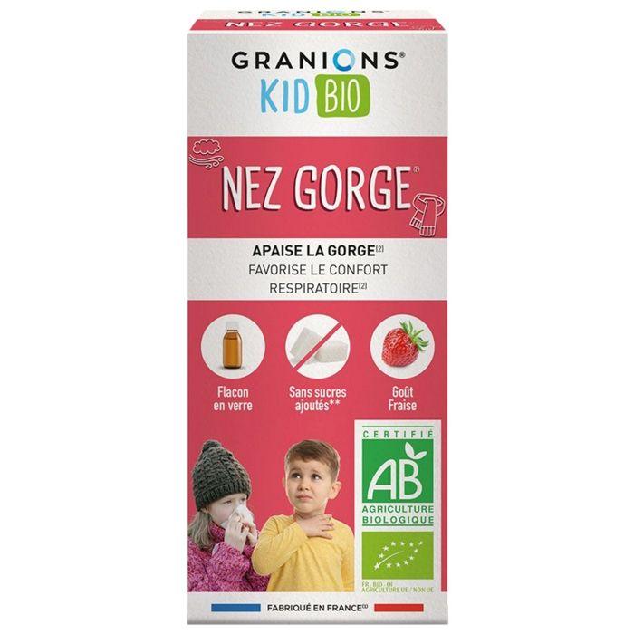 Granions Kid Bio Nez Gorge Sirop 125ml