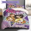 Bratz Pattern Bedding,Quilt Set Quilt Cover Pillowcase Home Birthday Gift (1 * duvet cover + 2 * pillowcase, without core)