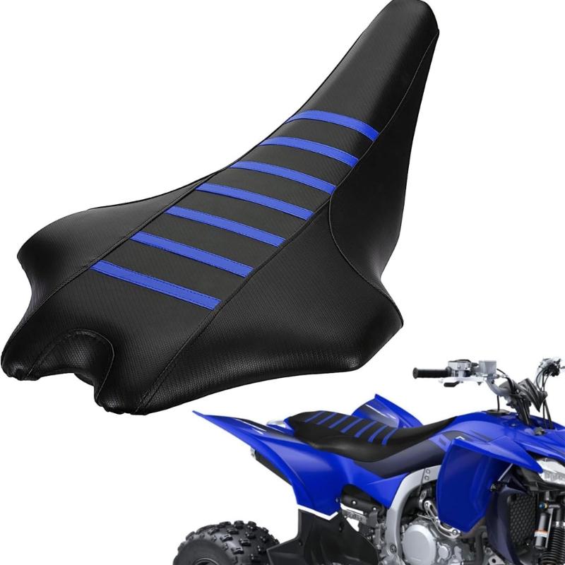 Antislip Motorcycle Seat Cover for YFZ450R and YFZ450X Offering Enhanced Grip Breathable Comfort for Long Rides
