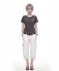 GRAVER [Unisex]Wings Henley Neck Short Sleeve T-Shirt_2 Colors