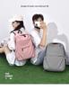 Men's Large Capacity Solid Color Backpack: Ideal for Business Travel, School, and College.