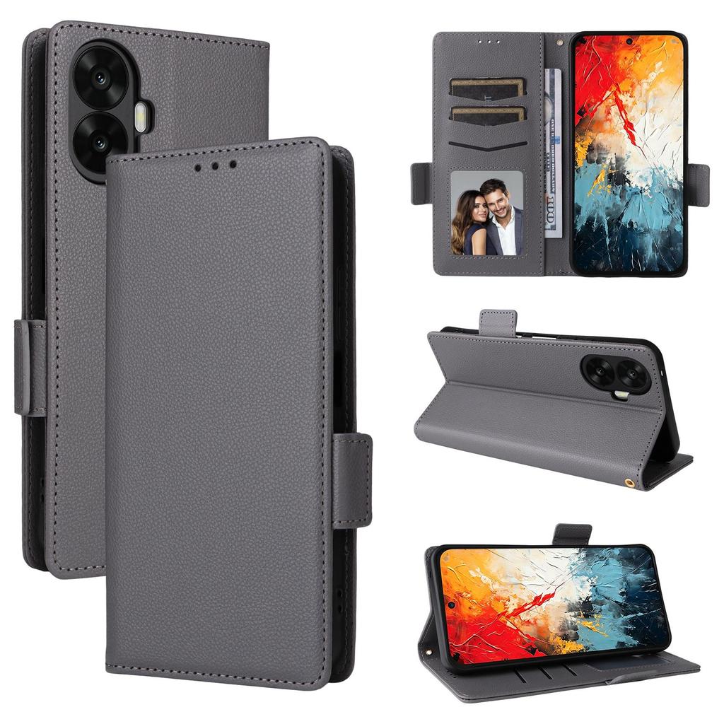 Flip Cover Compatible for TCL K70 NxtPaper 5G PU Leather Full-Body Protection with [RFID Blocking]