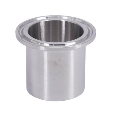 3A 28.6/40mm Height 19/25/32/38/45/51/63/76/89/102/108mm Pipe OD Butt Weld 1.5"-4" Tri Clamp Ferrule SUS304 Sanitary Homebrew
