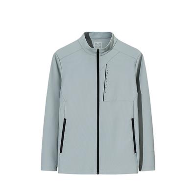 Comfortable Stand Collar Simple Letter Versatile Casual Jacket Men Jacket 152537707-1
