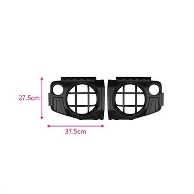 1 Pair Car Front Headlight Lamp Protector Guard Cover For Suzuki Jimny 2019-2024