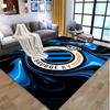 Club Brugge K V Pattern Rug, Indoor/Outdoor Mat, for Picnic, Gameroom, Bedroom, Office, Living Room, Home Decor Carpet, Birthday Gift