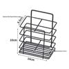 Iron Art Punch-Free Bathroom Triangle Shelf - Wall-Mounted Corner Soap Holder & Toiletries Storage Rack