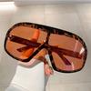 Brand Designer Punk Oversized  Sunglasses Women For Men Popular Sun Glasses Fashion Vintage Luxury Big Frame Ladies Shades
