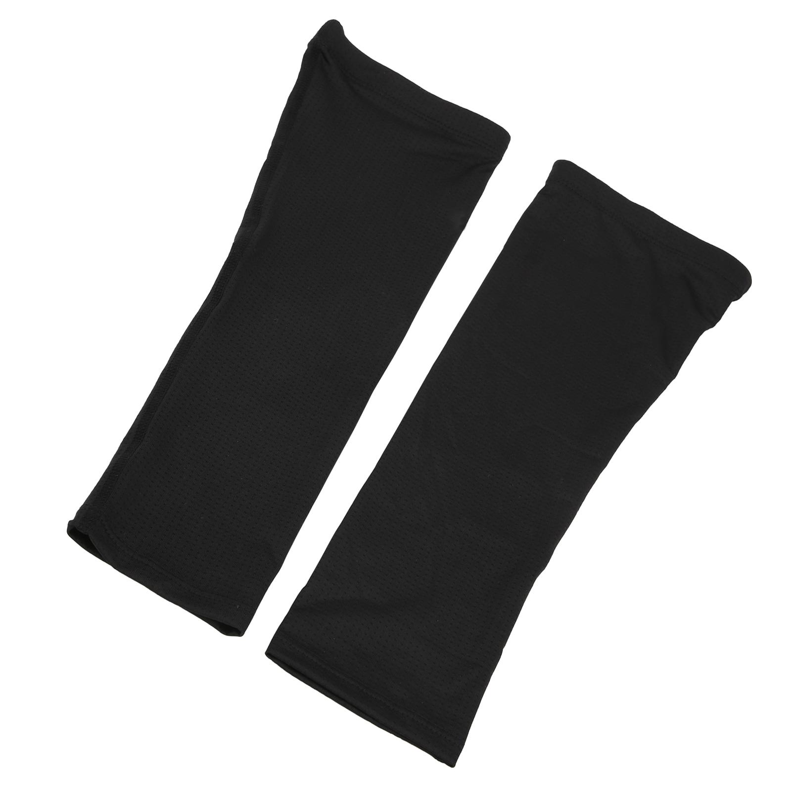 1 Pair Sun Sleeves Ice Silk Arm Covers UV Protection Cooling Arm Sleeves for Women and Men