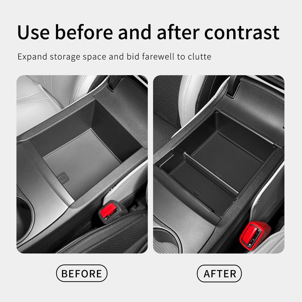 Für BYD Seal 05 DM-i 2025 Auto-Aufbewahrungsbox Innenzubehör Mittelkonsole Armlehne Aufbewahrungs-Organizer Aufräumbox