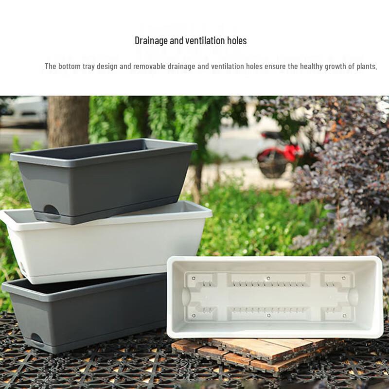 Beierlan FD05 Rectangular Balcony Planter